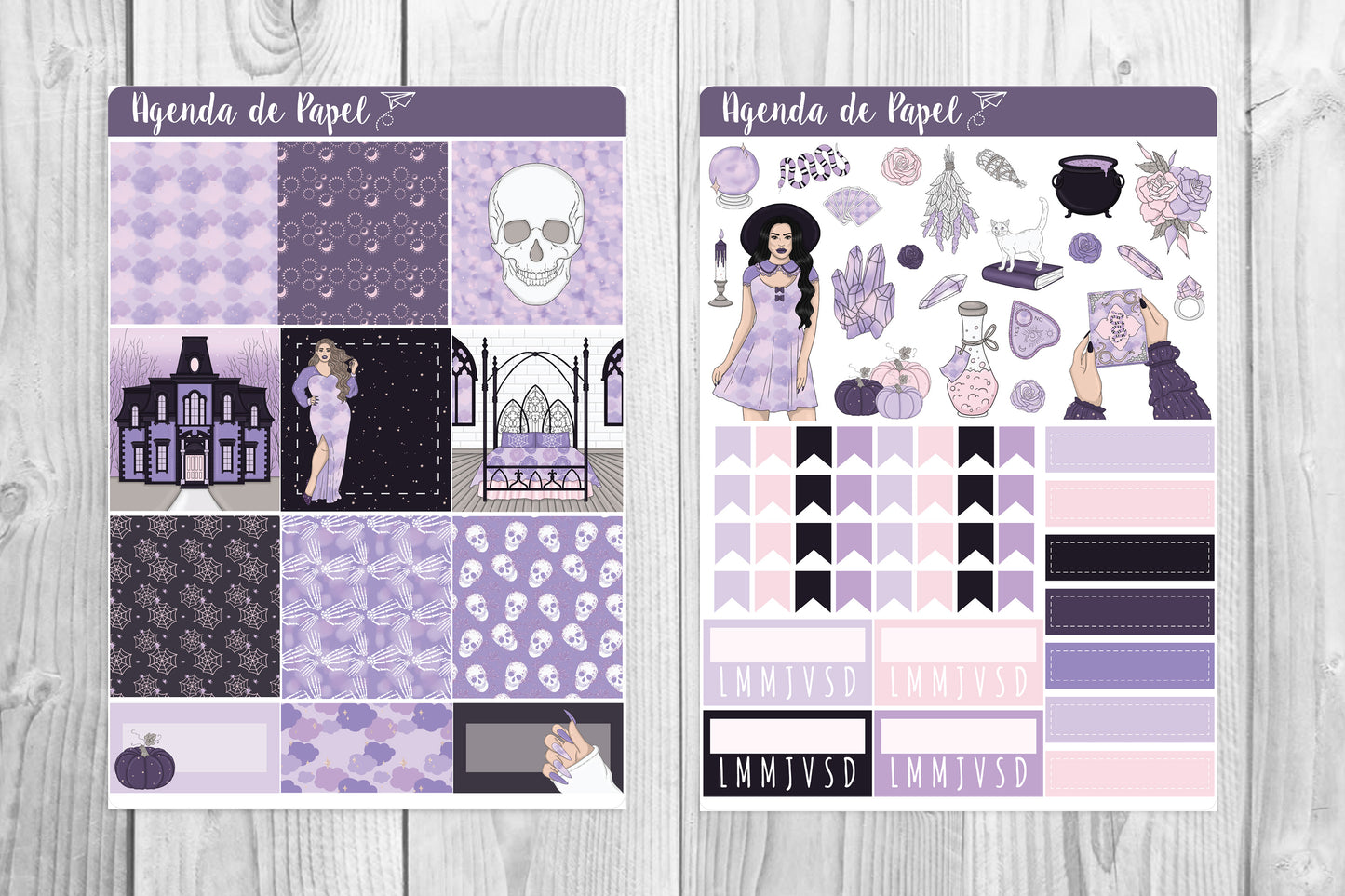 Beautiful Love Weekly Kit / Agenda Stickers