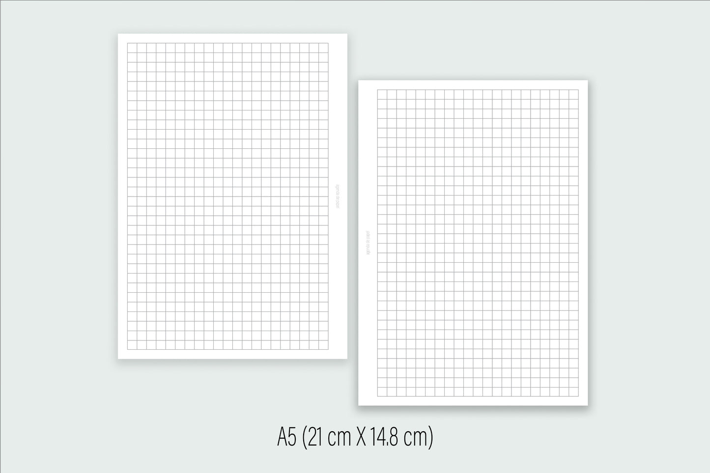 Grid Notes Insert / DIGITAL DOWNLOAD | Paper Agenda