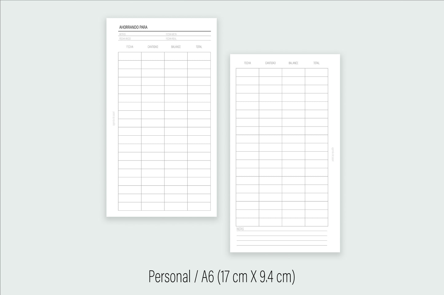 Password Insert / DIGITAL DOWNLOAD | Paper Agenda
