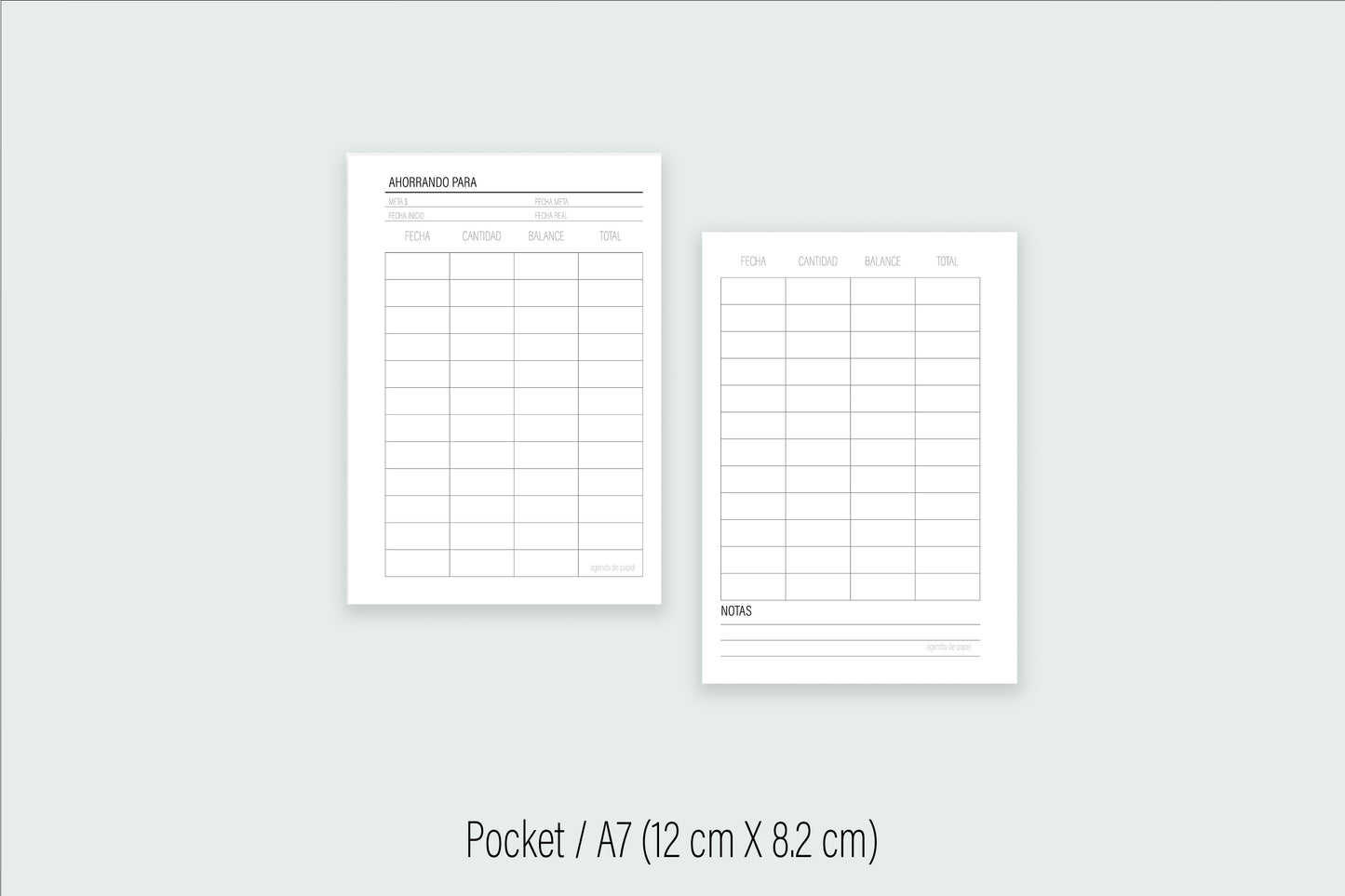 Savings Insert | PAPER AGENDA
