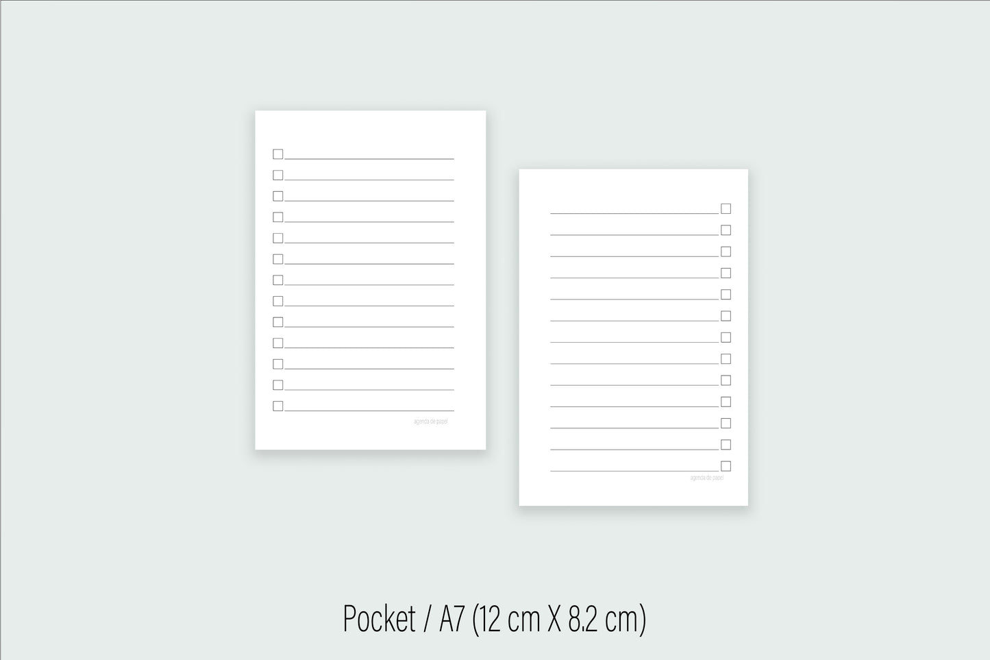 List Insert | Paper Agenda