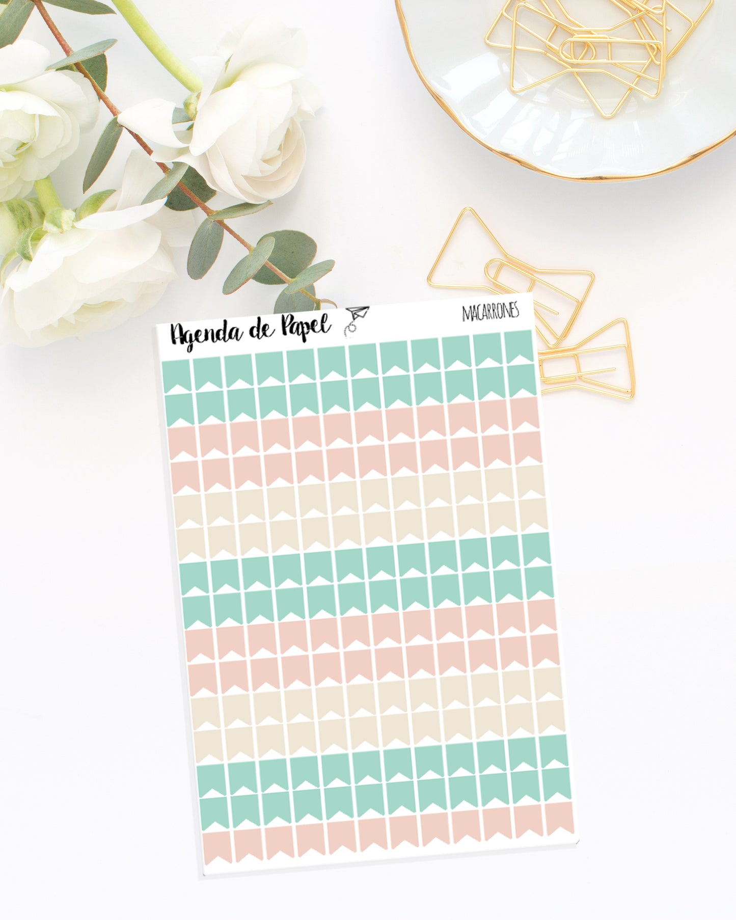 Functional Flag Stickers | Paper Agenda