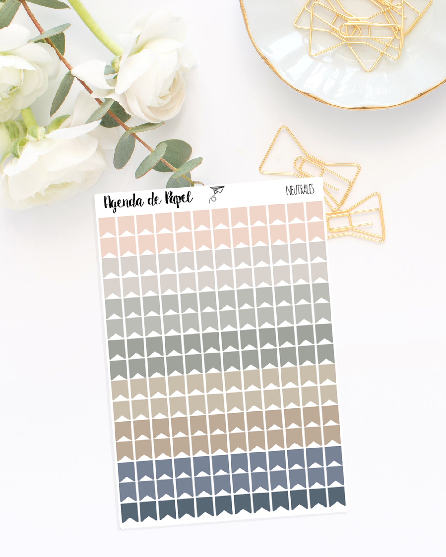 Functional Flag Stickers | Paper Agenda