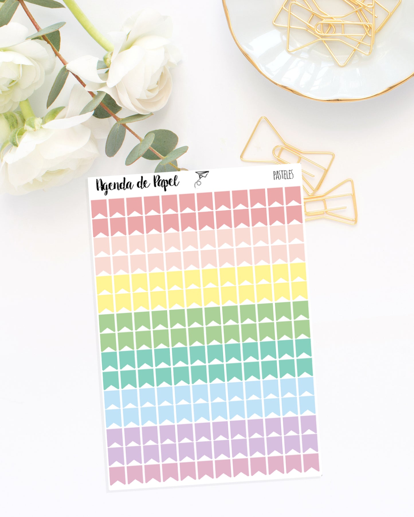 Functional Flag Stickers | Paper Agenda
