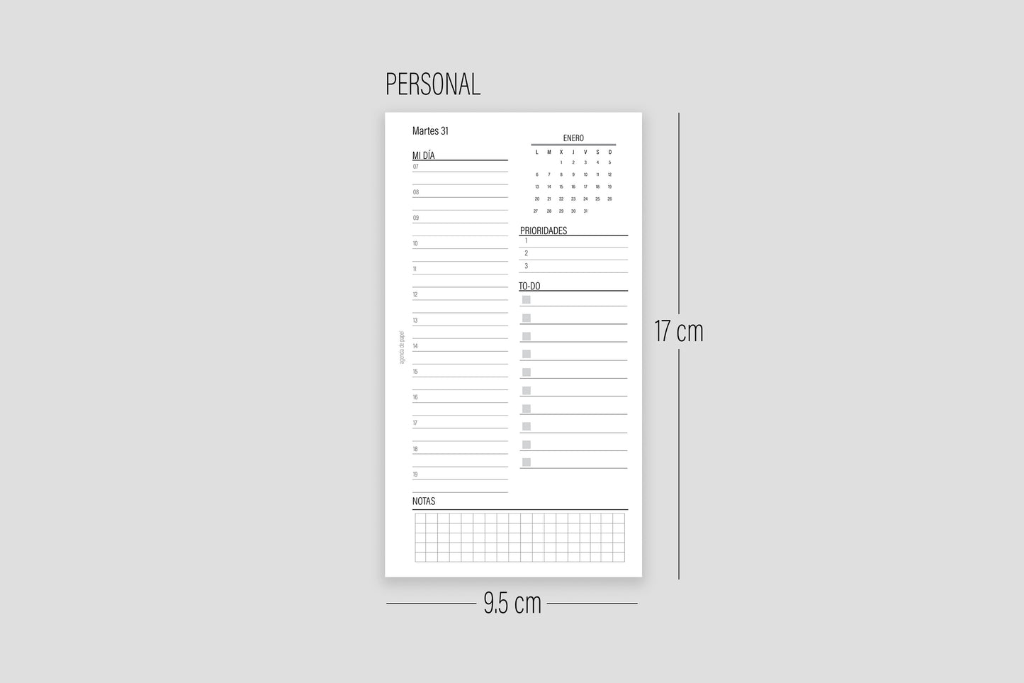 Diary with dates 2024 | Paper Agenda