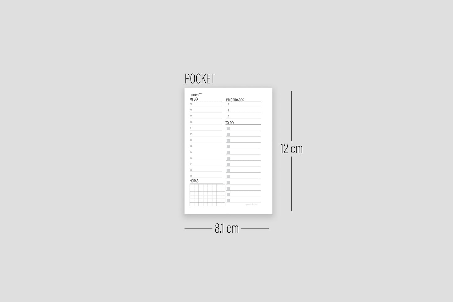 Diary with dates 2024 | Paper Agenda