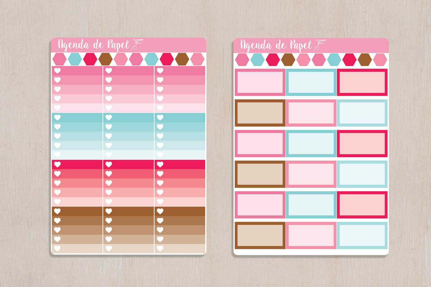 Gingerbread Cookie Weekly Kit / Agenda Stickers | Paper Agenda