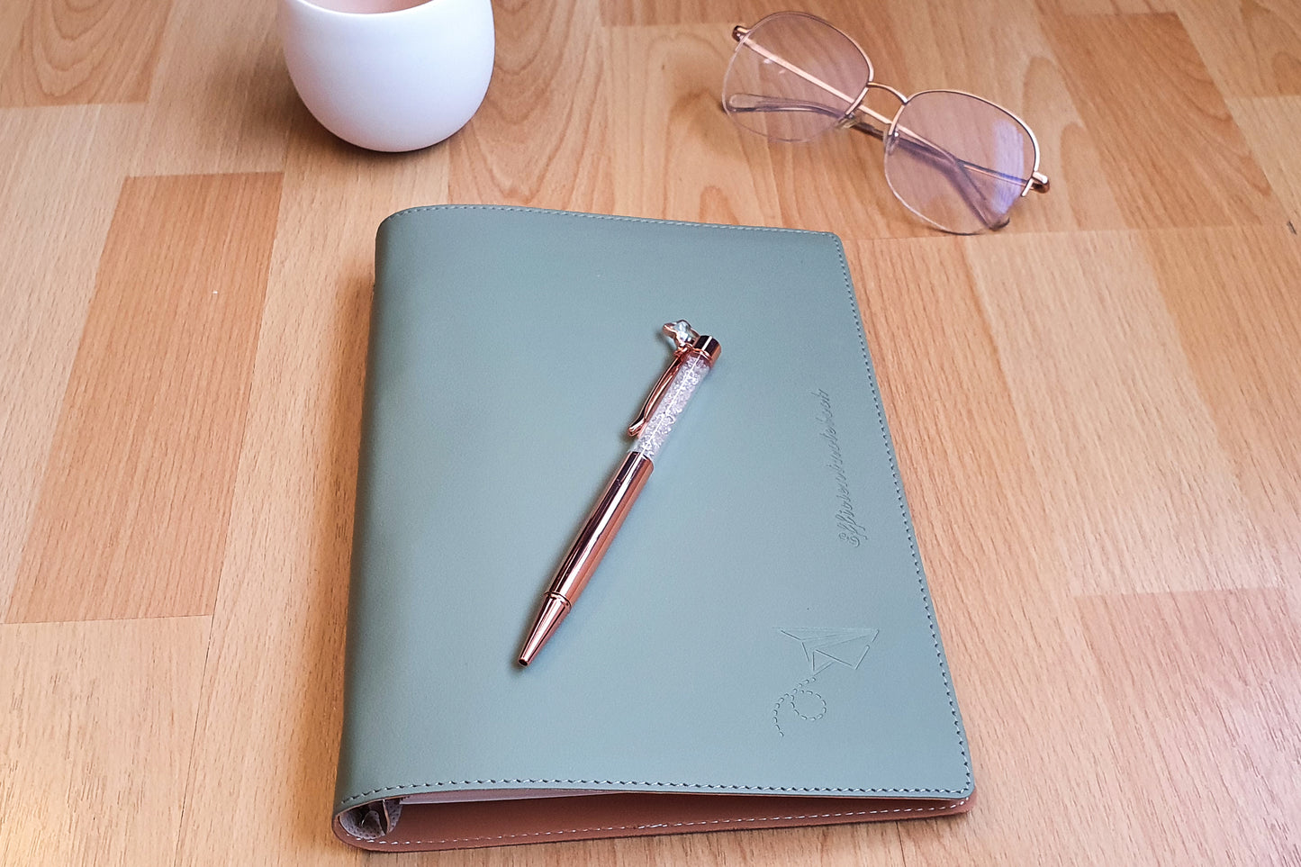 A5 Vegan Leather Folder | Paper Agenda