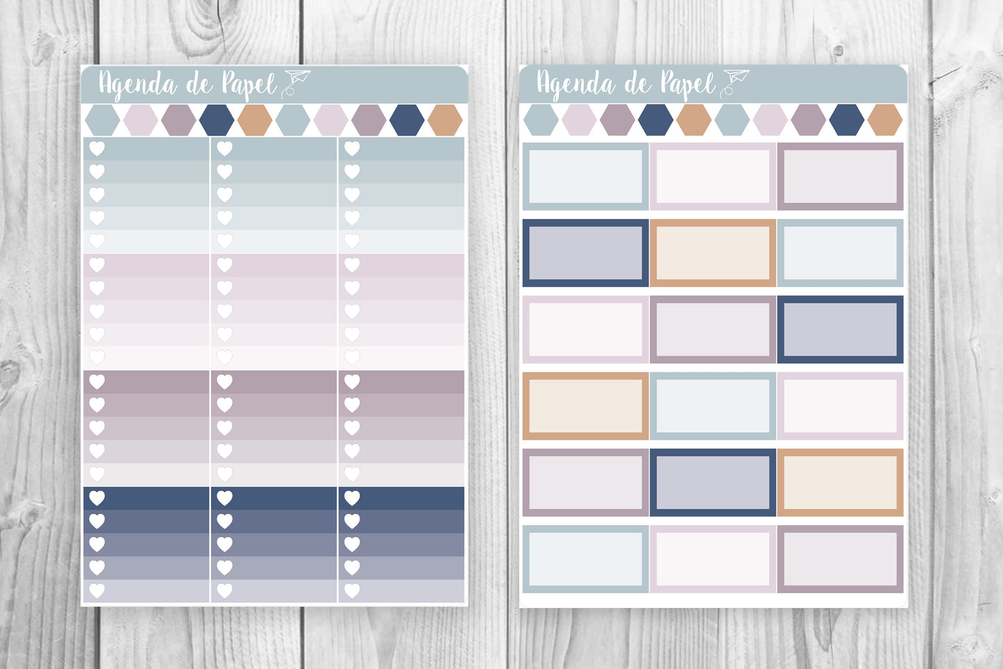 Beautiful Love Weekly Kit / Agenda Stickers