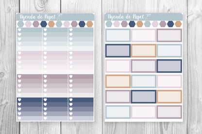 Beautiful Love Weekly Kit / Agenda Stickers