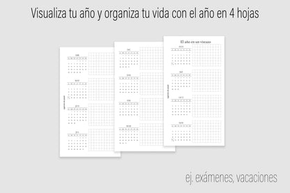 Agenda de Papel Escolar para MAMÁ 2026-2027 DESCARGA DIGITAL