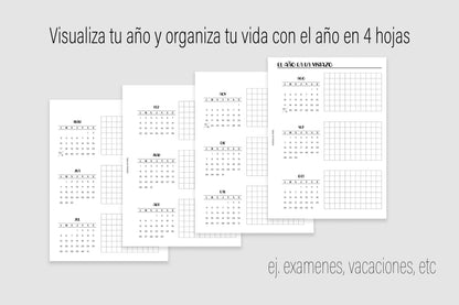 Agenda de Papel Escolar 2026-2027 DESCARGA DIGITAL