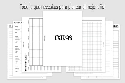 Agenda de Papel Escolar 2026-2027 DESCARGA DIGITAL
