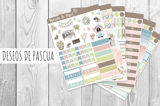 Beautiful Love Weekly Kit / Agenda Stickers