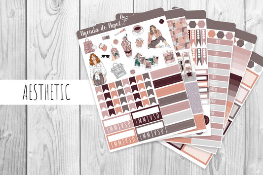 Beautiful Love Weekly Kit / Agenda Stickers