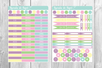 Beautiful Love Weekly Kit / Agenda Stickers